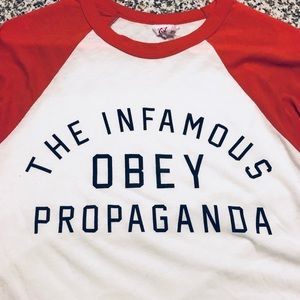 Obey Baseball Tee